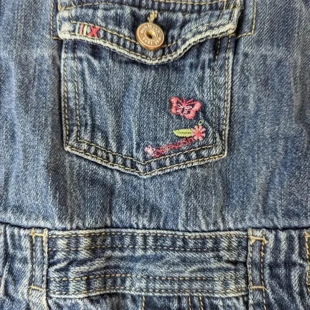 Osh Kosh Jean Overall Dress / 6X